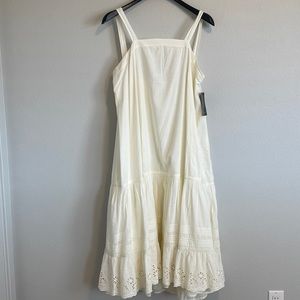 The Posse Cream White Maxi Dress